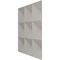 Ekena Millwork 11 7/8in. W x 11 7/8in. H Benson EnduraWall Decorative 3D Wall Panel Covers 0.98 Sq. Ft. WP12X12BEBGL - alternate 3
